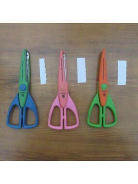 3 Provo Craft Paper Shapers Scrapbooking Edge Scissors Journaling Scrapbook